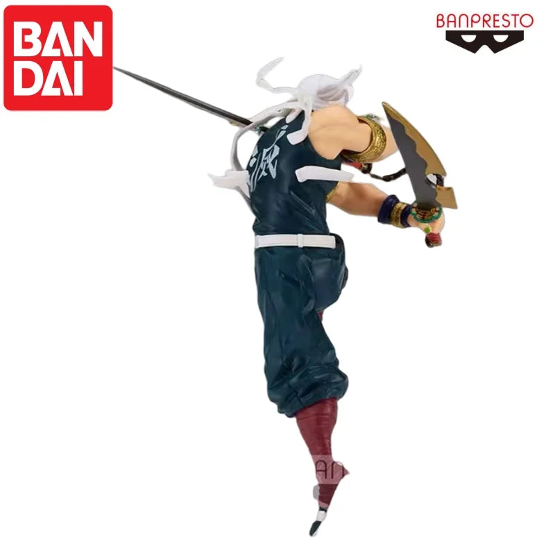 In Stock Bandai Original Banpresto Animation Peripherals Demon Slayer VIBRATION STARS Uzui Tengen Prizes Garage Kit Model