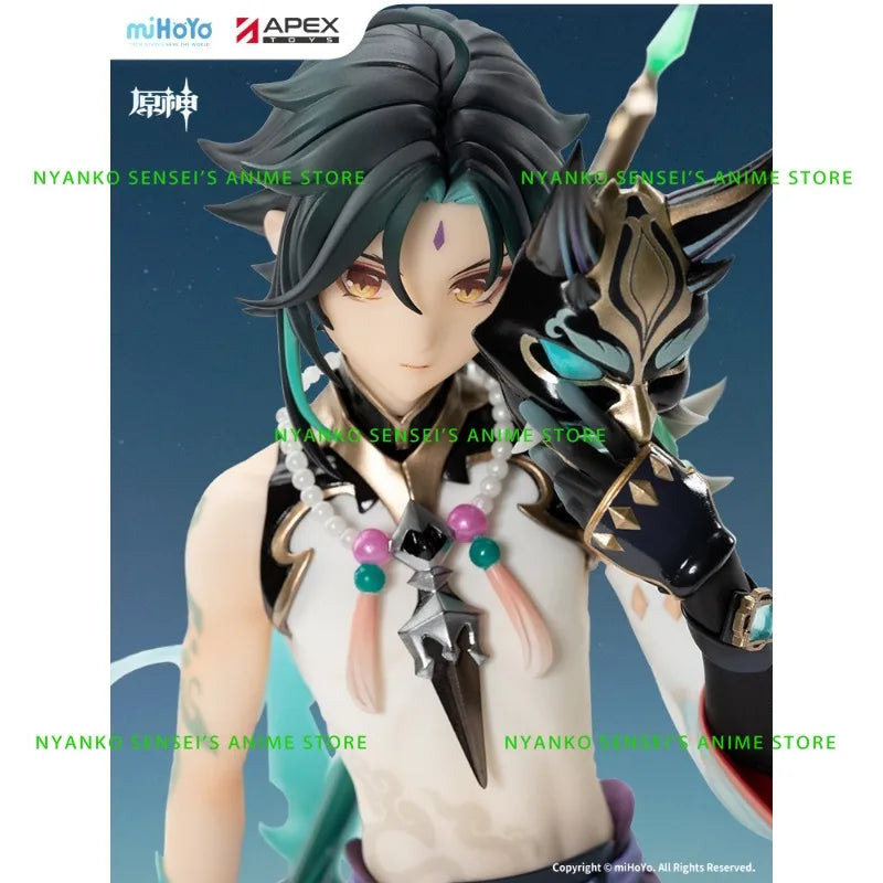 In Stock APEX Genshin Impact Xiao Guardian Yaksha Ver. 1/7 Scale 28cm Static Figure Anime Models Toy Doll Gift Hobby Collectible