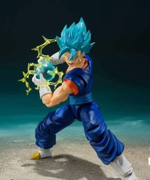 15cm Dragon Ball Anime Figures Blue Fair Vegette Movable Action Figure Statue Model Doll Collection Toys Gifts