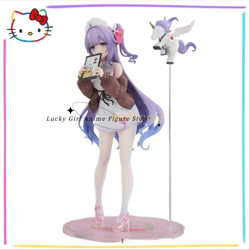 In Stock Azur Lan Unicorn Angel's Care Time Original Genuine PVC 20cm Action Anime Figure Model Toys Figure