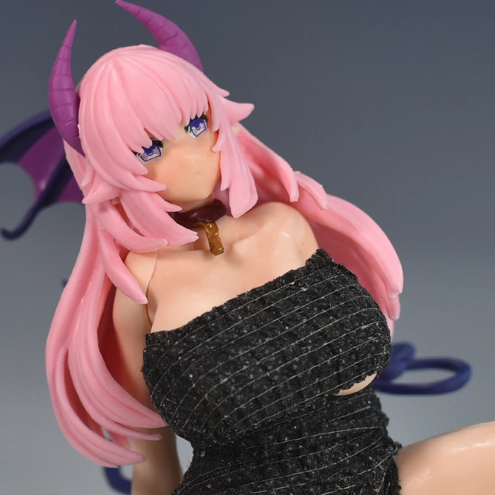 14cm Japanese Anime Figure Succubus Gakuen Nem Figure Lilim Sexy Girl PVC Action Figure Collectible Model Toys Gift