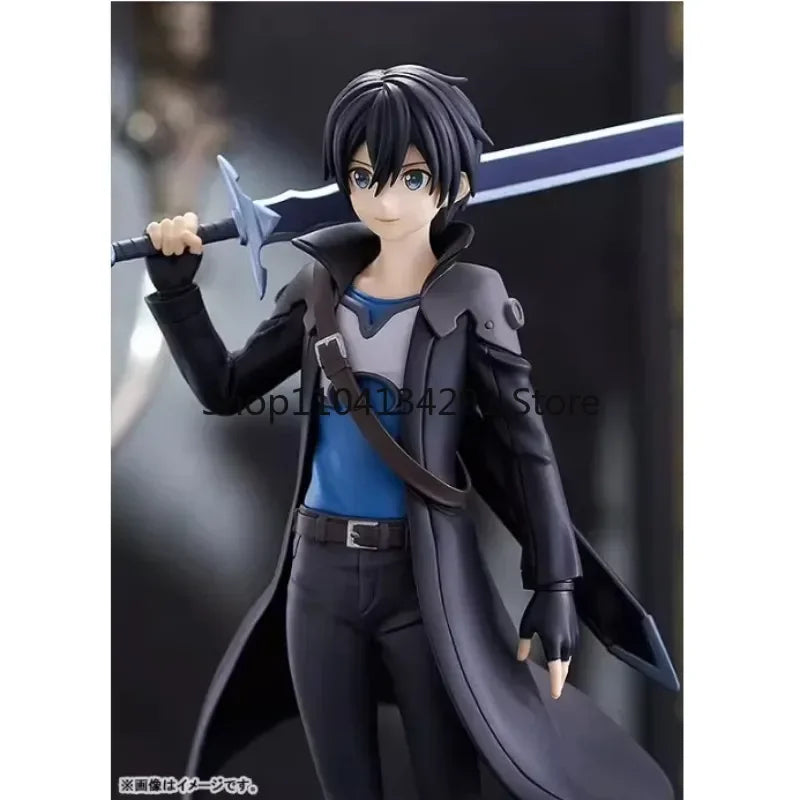 GSC POP UP PARADE Original Sword Art Online Anime Figure Kirito Action Figure Toys for Boys Girls Kids Children Birthday Gifts