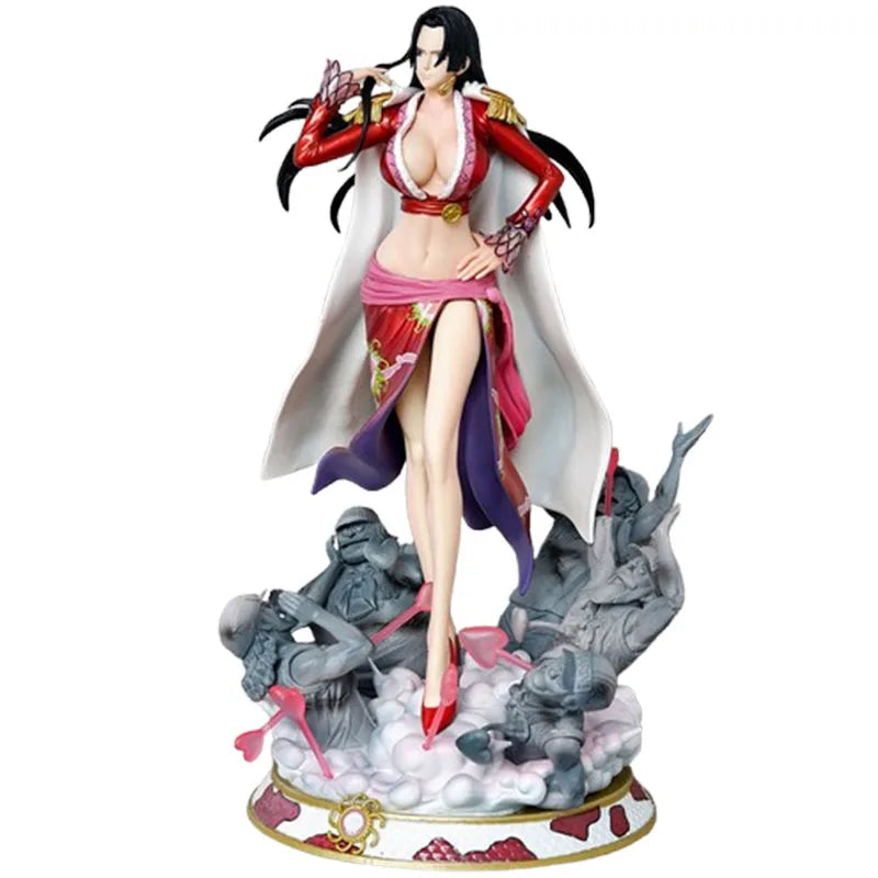 31cm Boa Hancock Figuras Anime One Piece Action Figure One Pieces Figurine Desktop Model Ornament GK Statue Peripheral Kids Gift