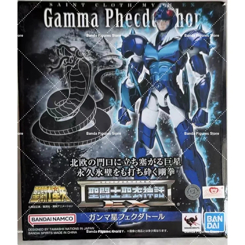 Original BANDAI Saint Cloth Myth EX GAMMA PHECDA THOR PVC 25cm In Stock Anime Action Collection Figures Model Toys