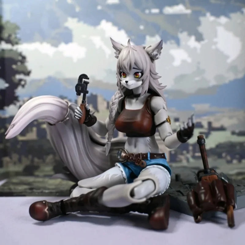 Official Lado Toys Era-001 Liya-Alopex Fix Ver. Model Adventure Squad 1/12 Fox Liya Action Figure Desktop Decoration Toys Gift
