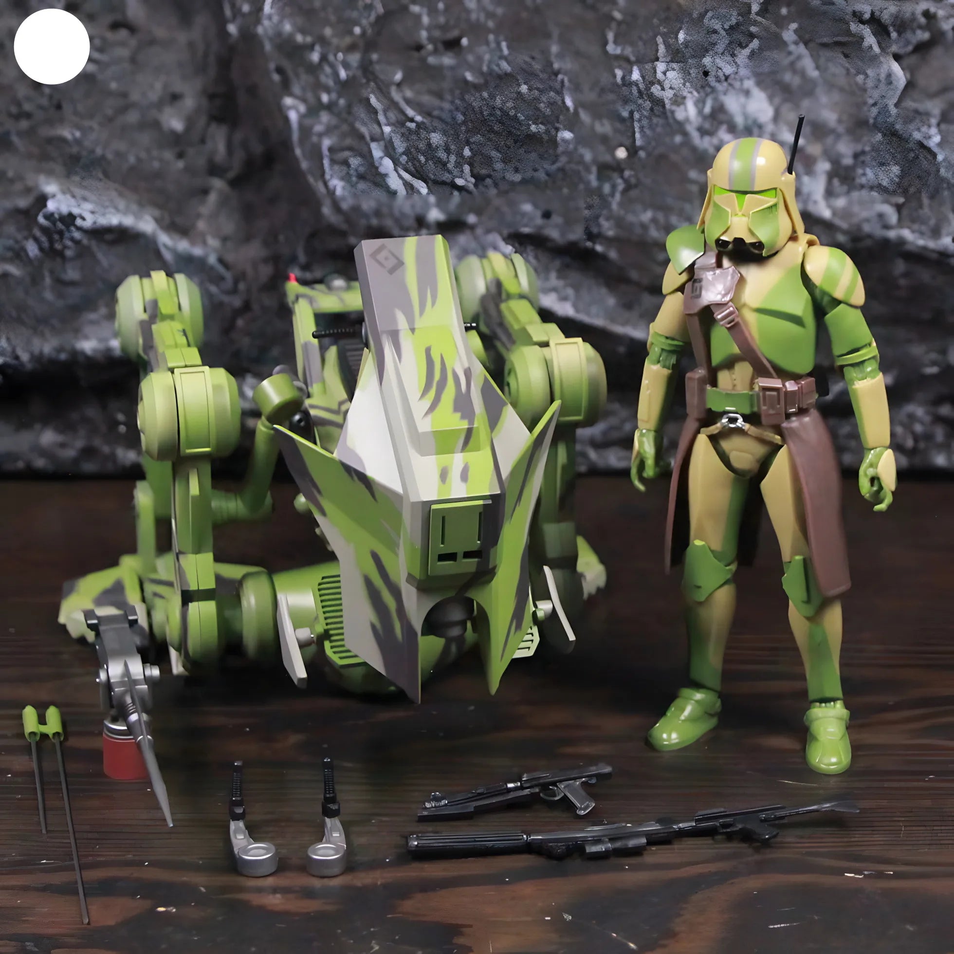 6inchs Scale 1:12 501st Legion 41st AT-RT ATRT All Terrain Reconnaissance Transports ﻿Clone ARF Trooper 6" Action Figure Toys