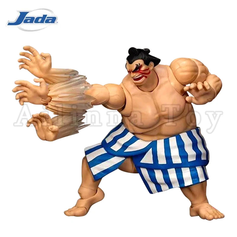 Jada Toys 1/12 6inch Action Figure Ultra Street Fighter II: The Final Challengers Balrog Akuma E. Honda Anime Toy