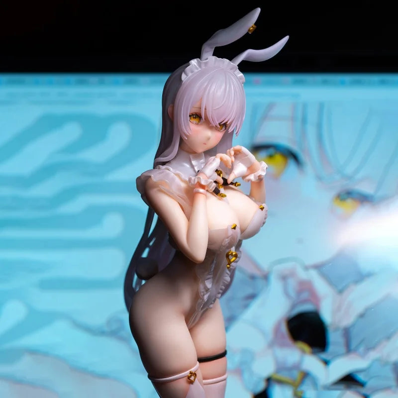 In Stock New 25cmLastZ Design Figure Lucile 1/7 Anime Bunny Girl Action Figure Toy Game Statue Adult Collection Model Doll Gift
