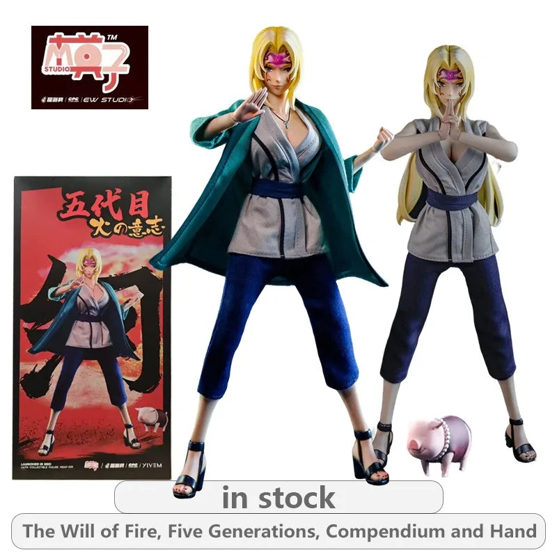 MOZ STUDIO Original 1\6 Movable Model Series Naruto Tsunade\Chunye Sakura  Action Figure Model Toys Movable Model Gifts Fo Boys