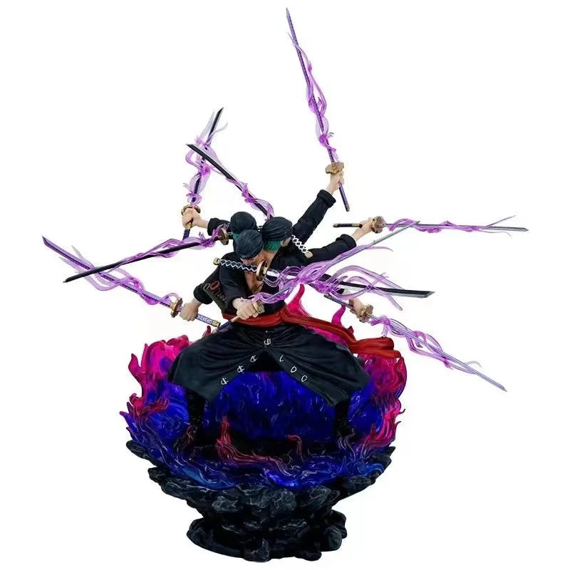One Piece 15cm Anime Figure Roronoa Zoro Statue Action Figure Collection Model Kid Toy