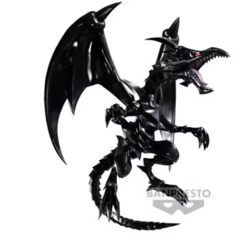 Original Bandai Anime Yu-Gi-Oh! Duel Monsters Blue-Eyes White Dragon FIGURE Action Figure PVC Red-Eyes Black Dragon Toys Model
