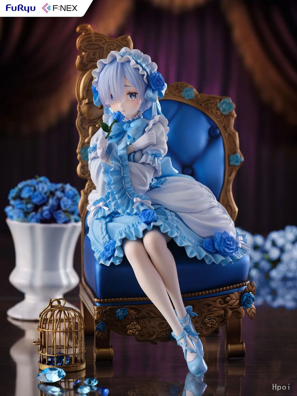 In Stock Original F:NEX Re: ZERO - Starting Life in Another World RAM REM Gothic 2025New Game Figures Anime Model Collection
