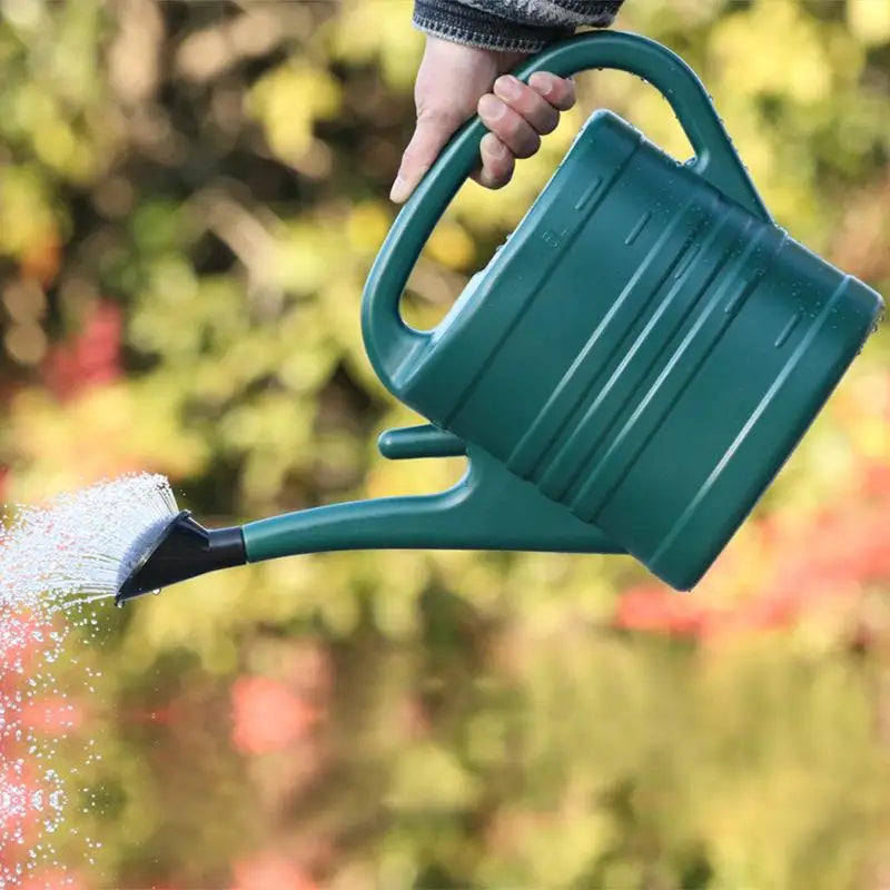 1Pc 5L Watering Can Plastic Essential Watering Can Light Weight Can Watering Can Indoor Outdoor Family Gardening Garden Supplies