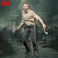 Kraken Studio 1/12 Scale Terrifying Zombie Police Killer Rick Figure Full Set 6'' Men Soldier Action Figure Model Collectible