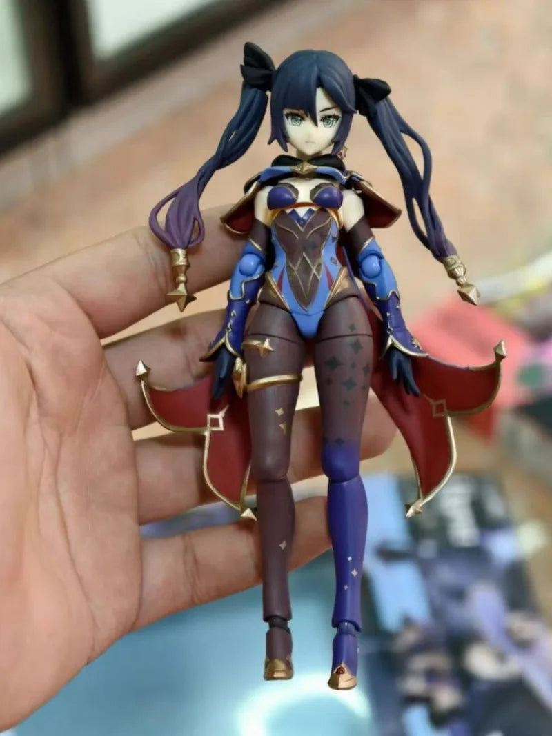 100% Original Figma 548 Genshin Impact Mona Mirror Reflection of Doom Ver in Stock Anime Action Collection Figures Model Toys