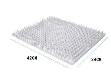 Cat Deterrent Outdoor/Indoor Scat Mat, Pet Deterrent Training Mats, Cat Scat Mat with Spikes