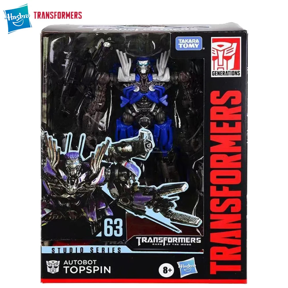 [In-Stock] Hasbro Transformers Studio Series SS63 Topspin (The Wreckers) 11.5cm Deluxe Class Collectible Figure Model Toys
