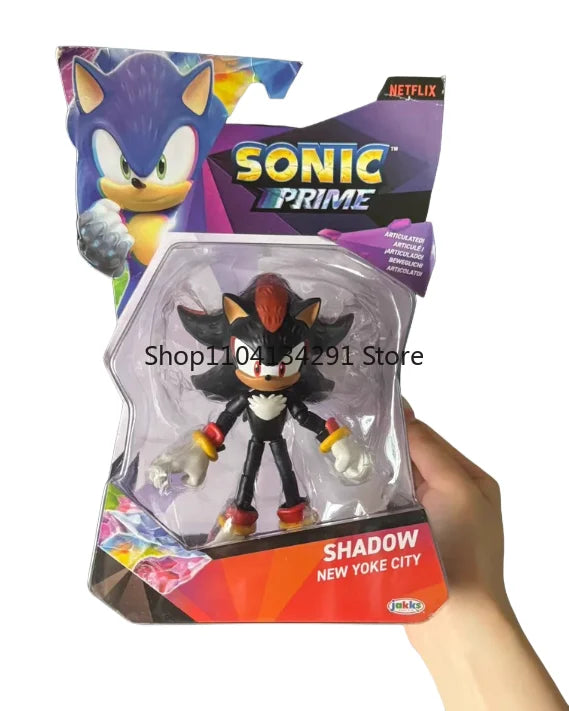 Original JAKKS Sonic The Hedgehog 5-inch Articulated Action Figure Collectible - Rare Birthday Gift for Kids