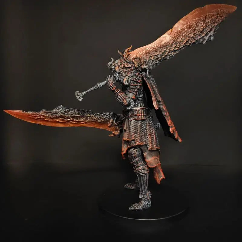 New Dark Souls Ringed Knight Ringed City Double Blades Anime Action Figure Collectible Model Desktop Decor For Game Collectors