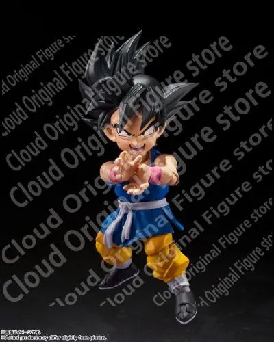 In Stock 100% Original Bandai S.H.Figuarts Kid Son Goku GT Dragon Ball GT Anime Figure Action Collectible Model Toys Hobby