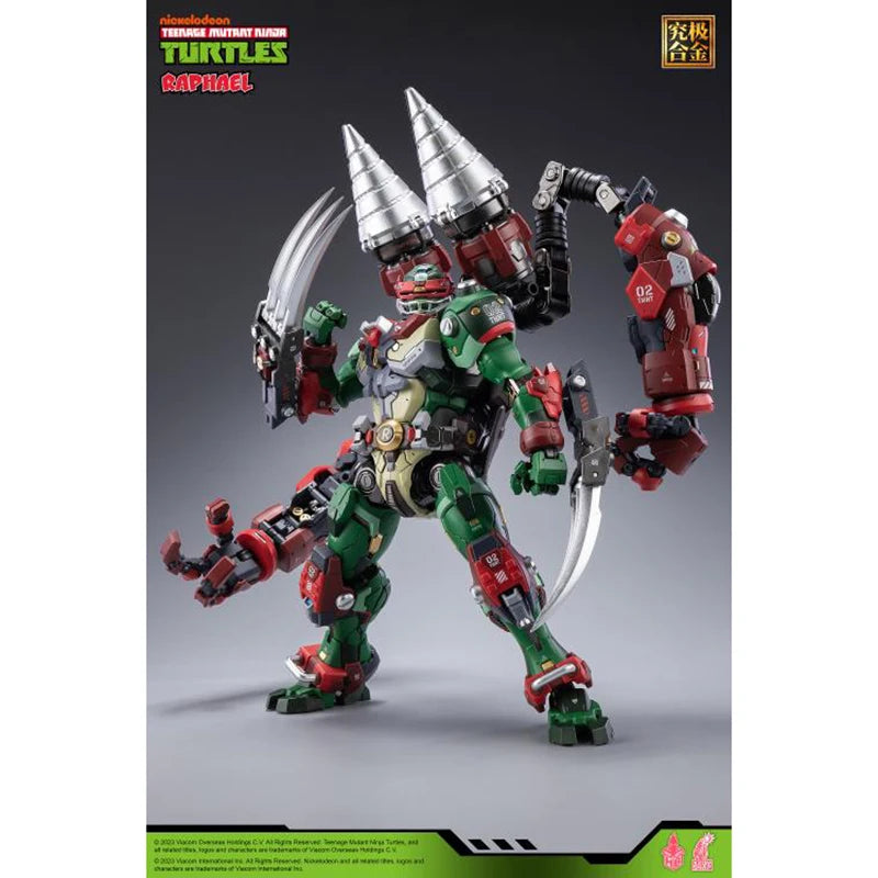 In Stock 100% Original Heat Boys TMNT HB0013 Raphael With Bonus Figure Model Collection Toy Gift