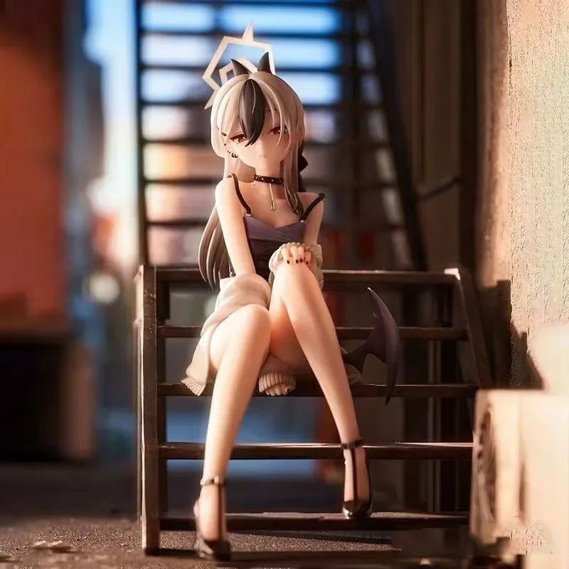 16cm Blue Archive Anime Figure Onikata Kayoko Figure Dress Ver. Girl Figurine Pvc GK Statue Model Doll Collection Desk Toys Gift