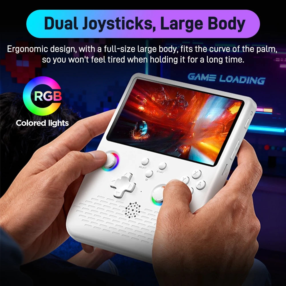 H5 Retro Games Console 4000mAh 5-inch IPS Screen Video Game Console 15000 Games Portable Game Player Supports 34 Simulator