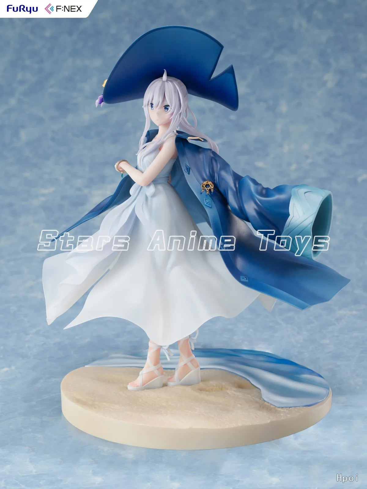 Original F:NEX THE JOURNRY OF ELAINA Elaina Summer White Skirt 1/7 PVC Animation Figures Ornaments Collection Toys