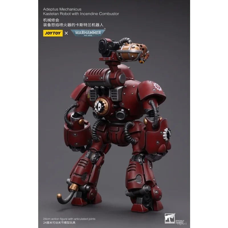 JOYTOY Original Warhammer 40000 Serie Der Castellan Roboter Ausgestattet mit EINEM Flammenwerfer im Mechanischen Werkstattmodell