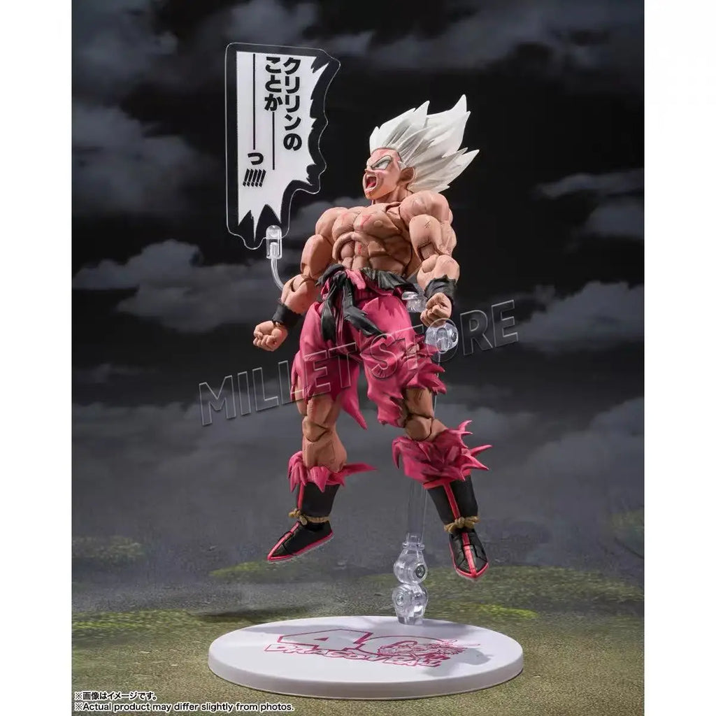Original Box BANDAI S.H.Figuarts DRAGON BALL SUPER SAIYAN SON GOKU GENKIDAMATSURI EDITION SHF Action Figure Model Gift for Kids