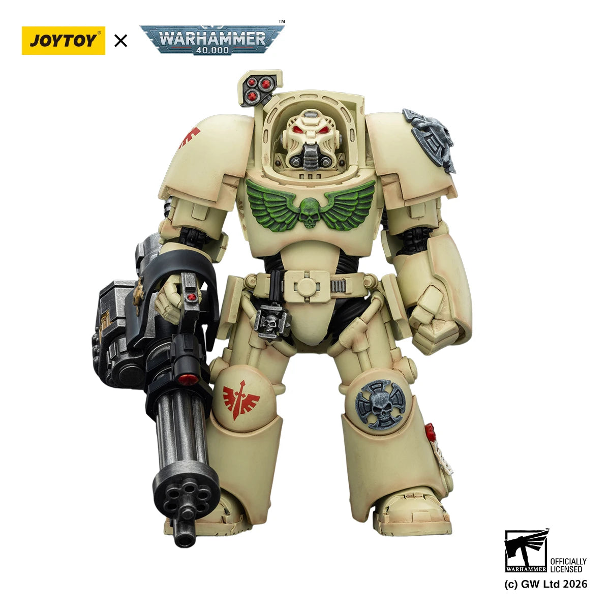 JOYTOY Warhammer 40k 1/18 Action Figures Terminator Black Templars Dark Angels Imperial Fists White Scars Salamanders Model Toys