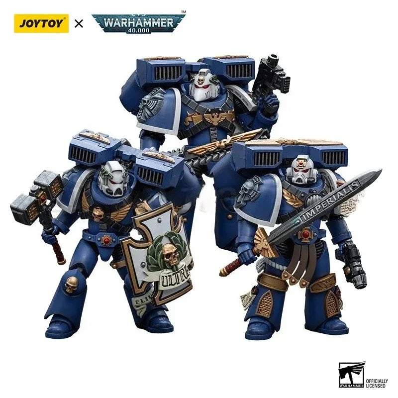 In Stock JOYTOY 1/18 Action Figure 40K Ultra Vanguard Veteran Anime Military Model Toys