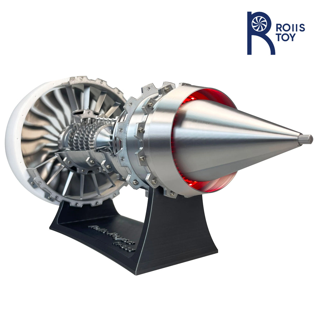TR 900 Complete Turbofan Model 100 Plus Parts With Display Case Limited Edition For Serious Collectors