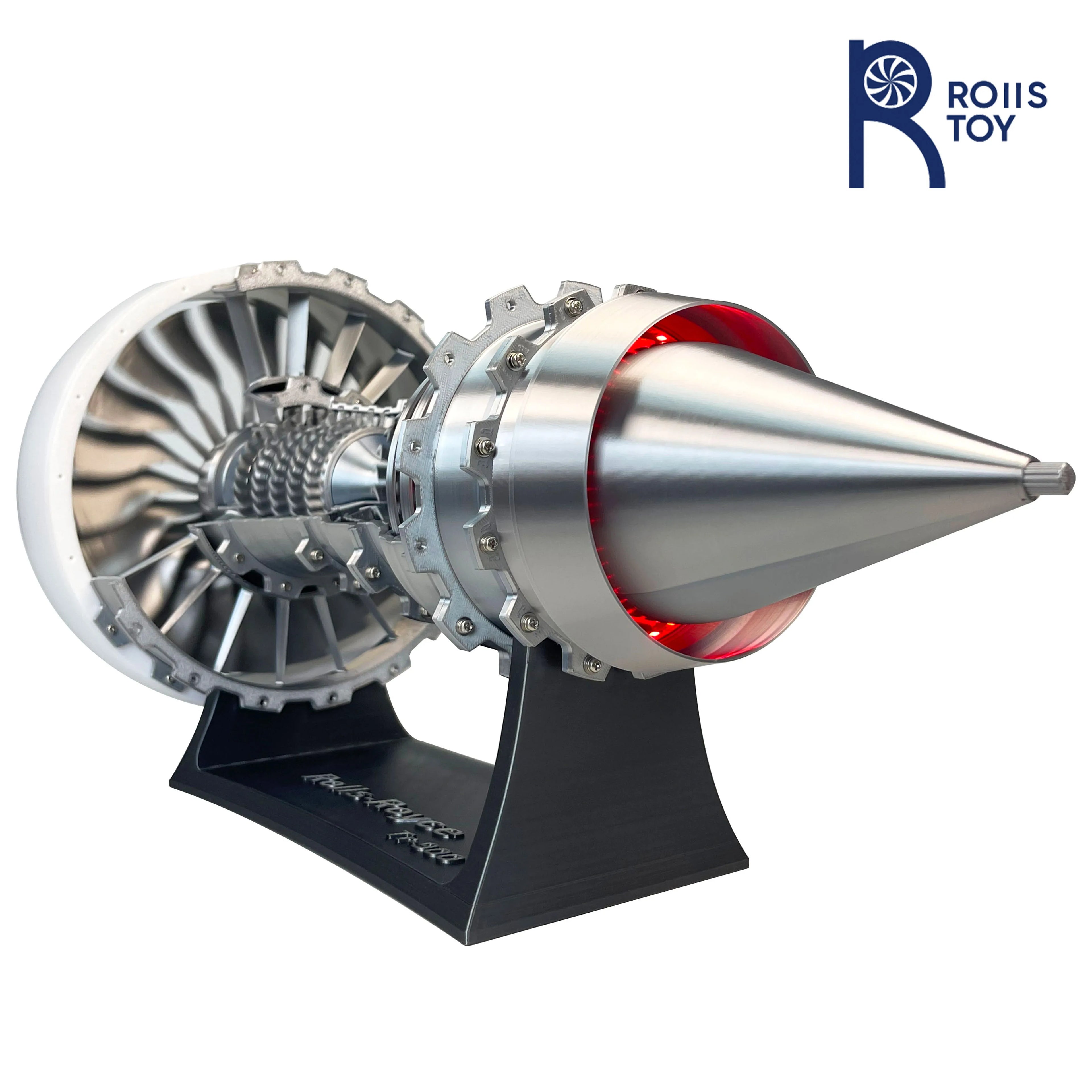TR 900 Complete Turbofan Model 100 Plus Parts With Display Case Limited Edition For Serious Collectors