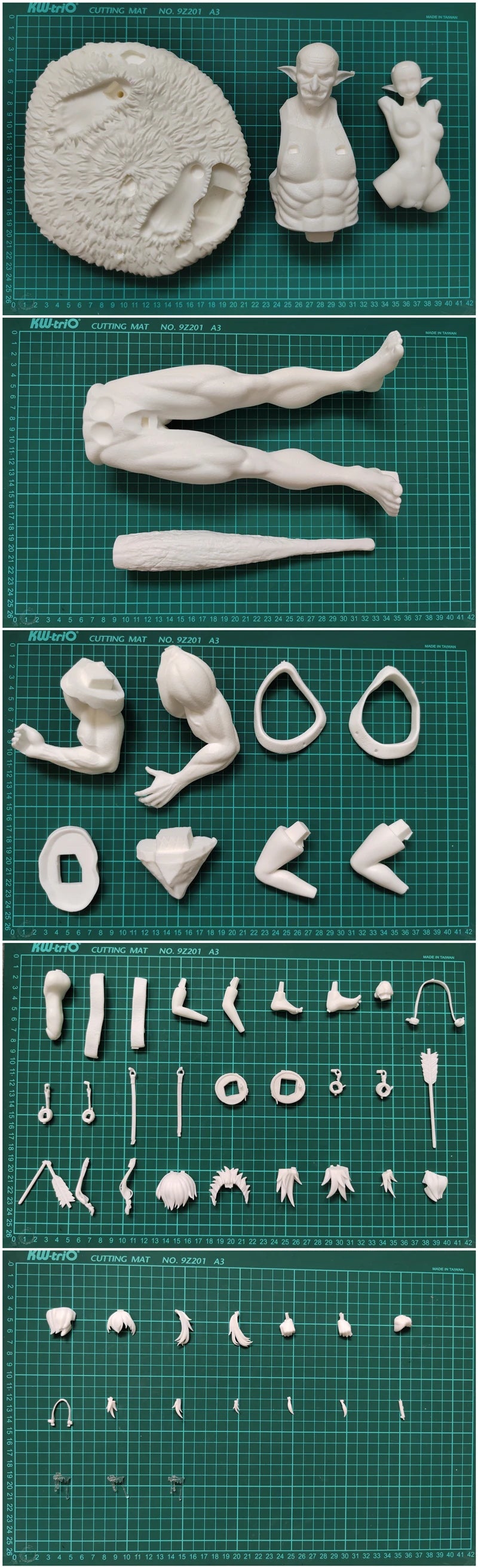 Resin Figure Kit Goblinn HentaiOre Unpainted Garage Resin Kit Model GK