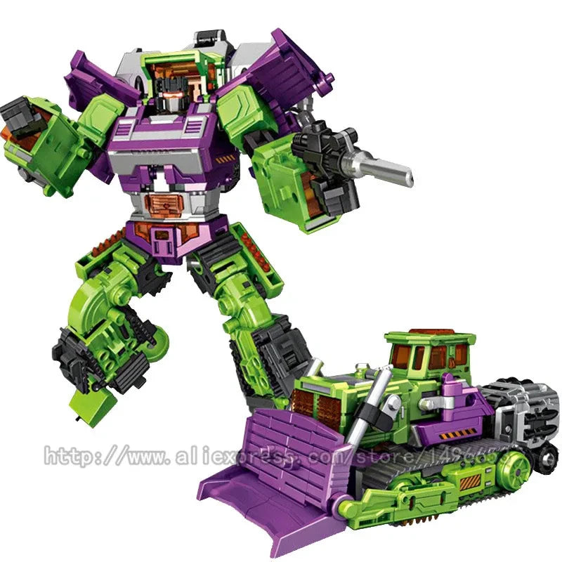 Neue NBK Devastator Spielzeug Junge Transformation KO G1 Roboter Auto Anime Actionfigur Rettungsbagger Kranhaken Modell Kind Spielzeug für Erwachsene