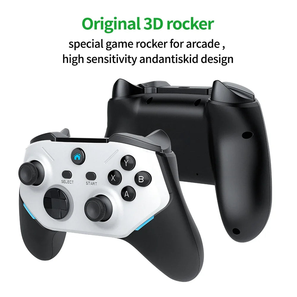 BOYHOM M88 4K Retro Video Game Console ARMMali-G52GPU Game Stick Wireless Gamepad Built-in 20000 Game for PS2/PS1/SS/DC/N64/MAME