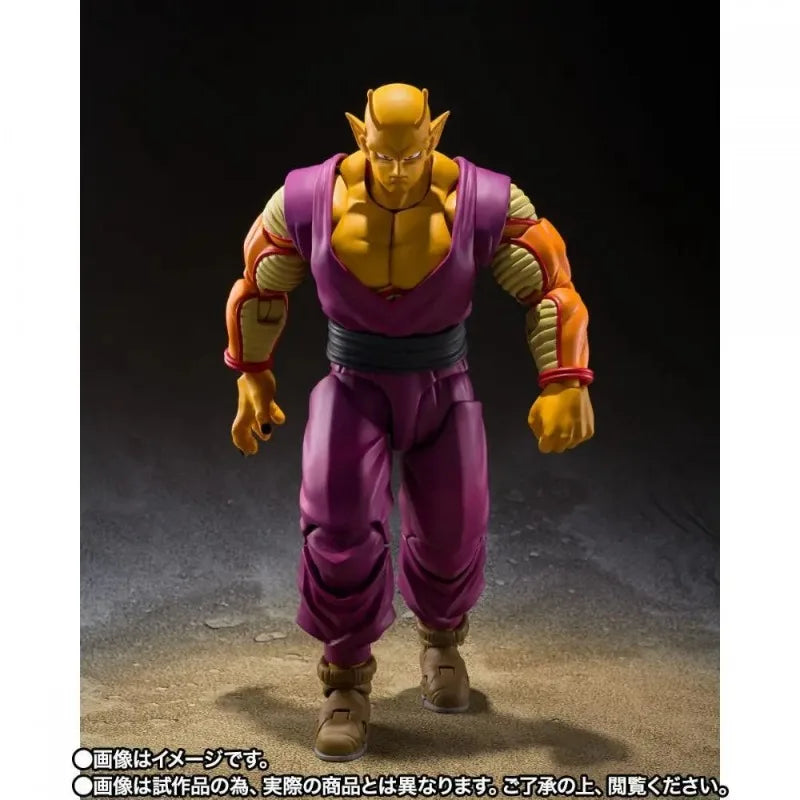 In Stock Bandai S.H.Figuarts SHF Dragon Ball Super Hero Orange Piccolo Anime Figure Action Model Collectible Toys Gift