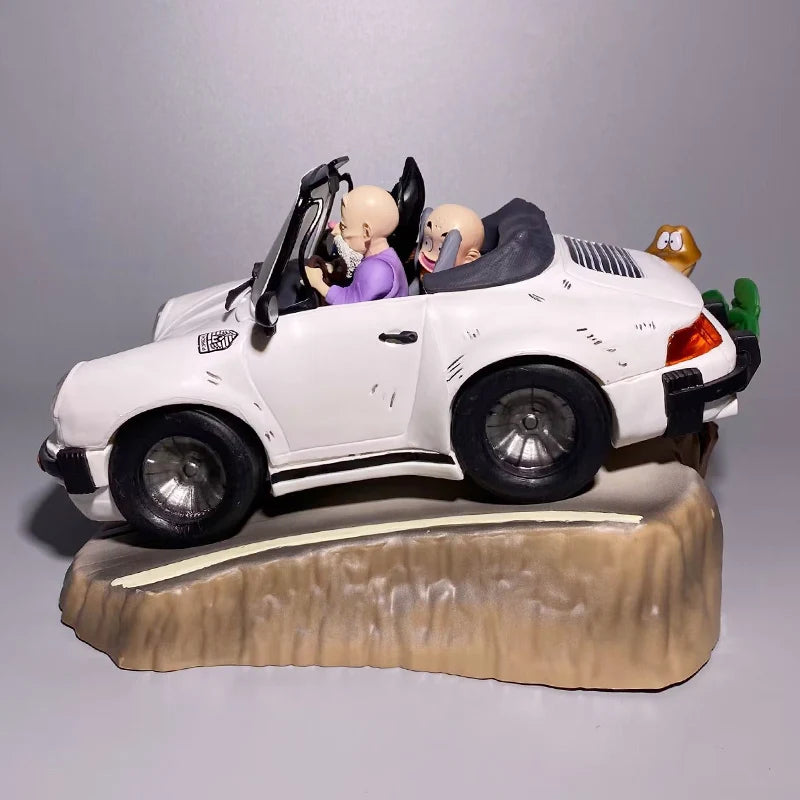 Turtle Immortal Flow Master and ApprenticeThree People Take  RideHandmade DriveTurtle Immortal Creative Ornament Gift simulation