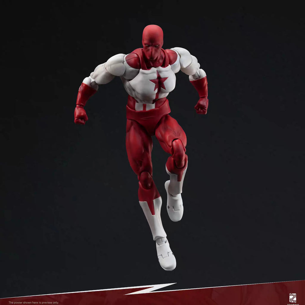 ZOOMRIG ZR-001 Omni-Man Anime Action Figures Invincible Figurine Mark Grayson Statue PVC figures Model Joint Movable toys gifts