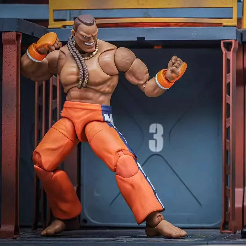 Jada Street Fighter 6 Cammy White Guile Dee Jay Model   Toy Anime Figure Action Figure Street Fighter Model Gift Collect Doll