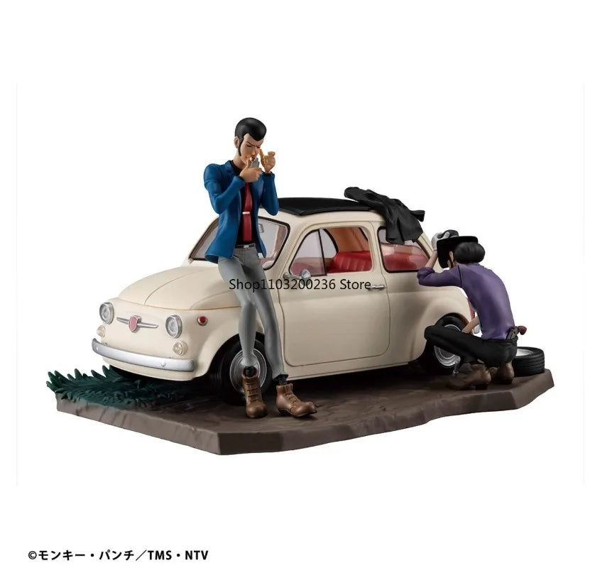 Original Lupin III LUPIN THE GALLERY Punk At Dawn Lupin The Third PVC Action Figure Model Hobbies Collectible Desktop Ornaments