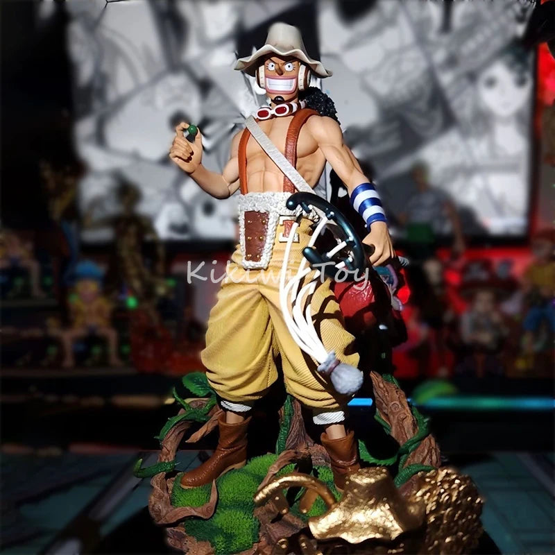 25 cm große One Piece Anime-Figur LX Usopp, hochwertige Version. Usopp-Figur aus PVC, GK-Statue, Sammlerstück, Dekoration, Spielzeug, Geschenk