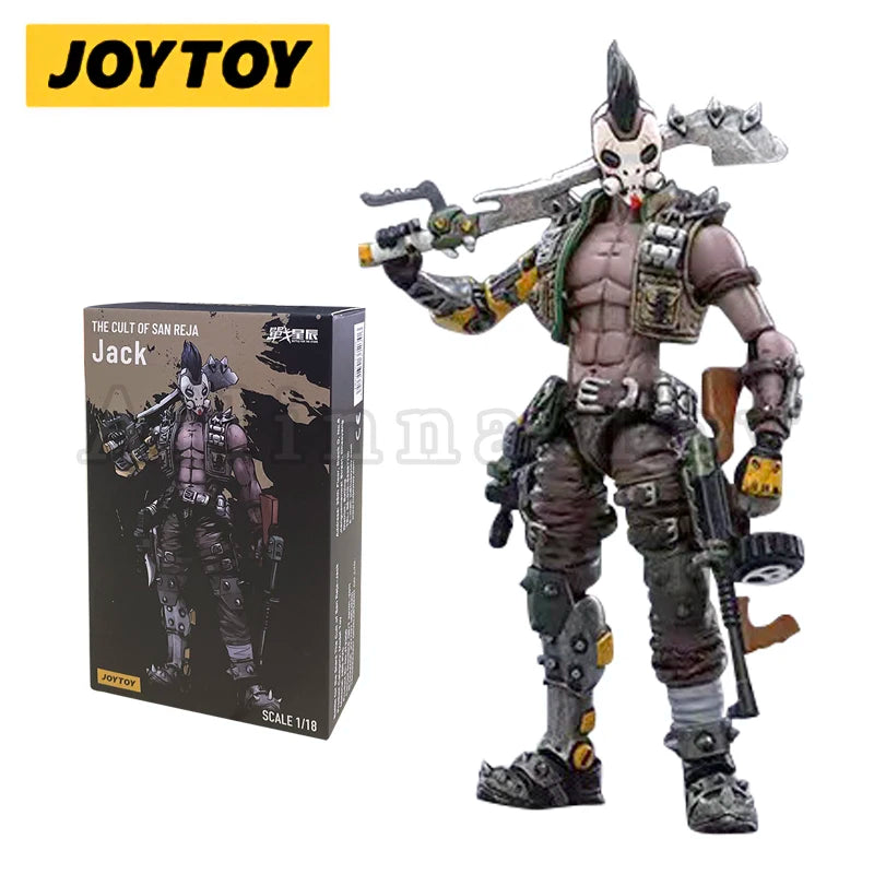 JOYTOY 1/18 Action Figure (3PCS/SET) The Cult Of San Reja Ailie Jack Neil Anime Model Toy For Gift