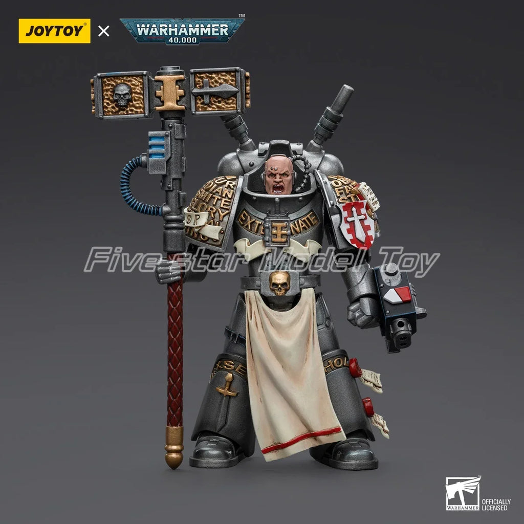 【SF】 JOYTOYS Warhammer 40K 1/18 Action Figures  Grey Knights Interceptor Squad Interceptor Justicar Model Toys Gifts