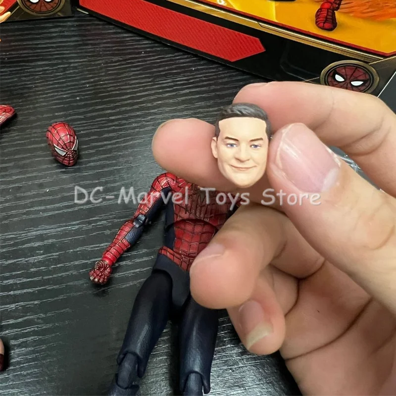 In Stock Ko Mafex 241 Tobey Maguire Spider Man No Way Home Friendly Neighborhood Spider Man Anime Action Figure Model Gift Toys