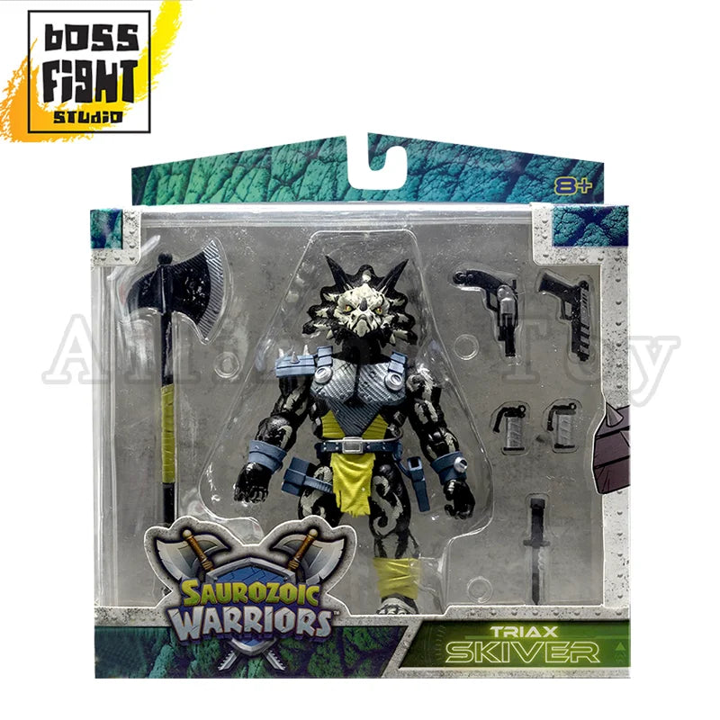 BFS 1/12 Action Figure Saurozoic Warriors Triax Skiver Staze Akiden Pava Pergia Seph Rasan Anime Gift
