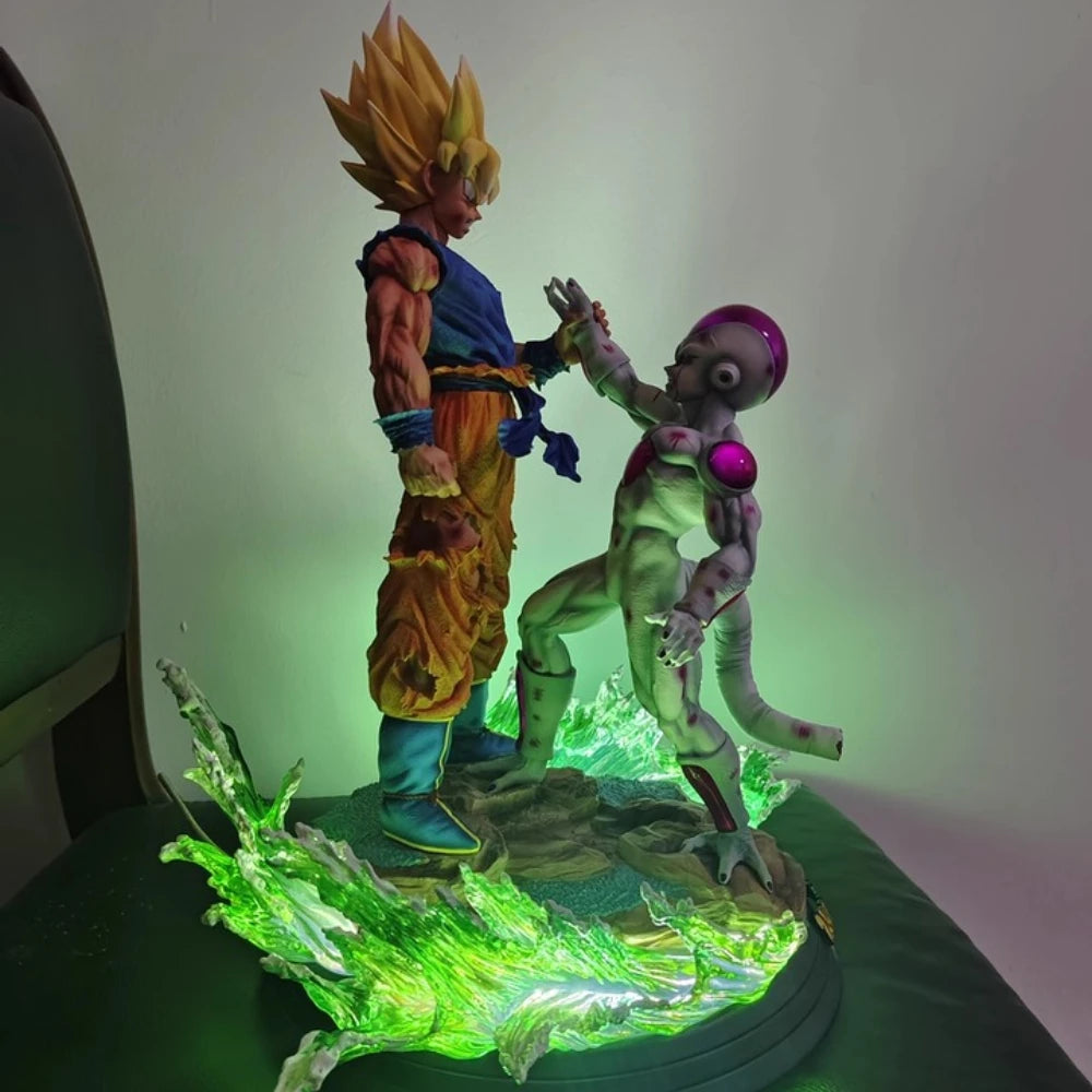 1/6 Dragon Ball Frieza Vs Son Goku Anime Figure Peripheral Resin Model Statue Desktop Decoration Ornaments Birthday Gifts Toys
