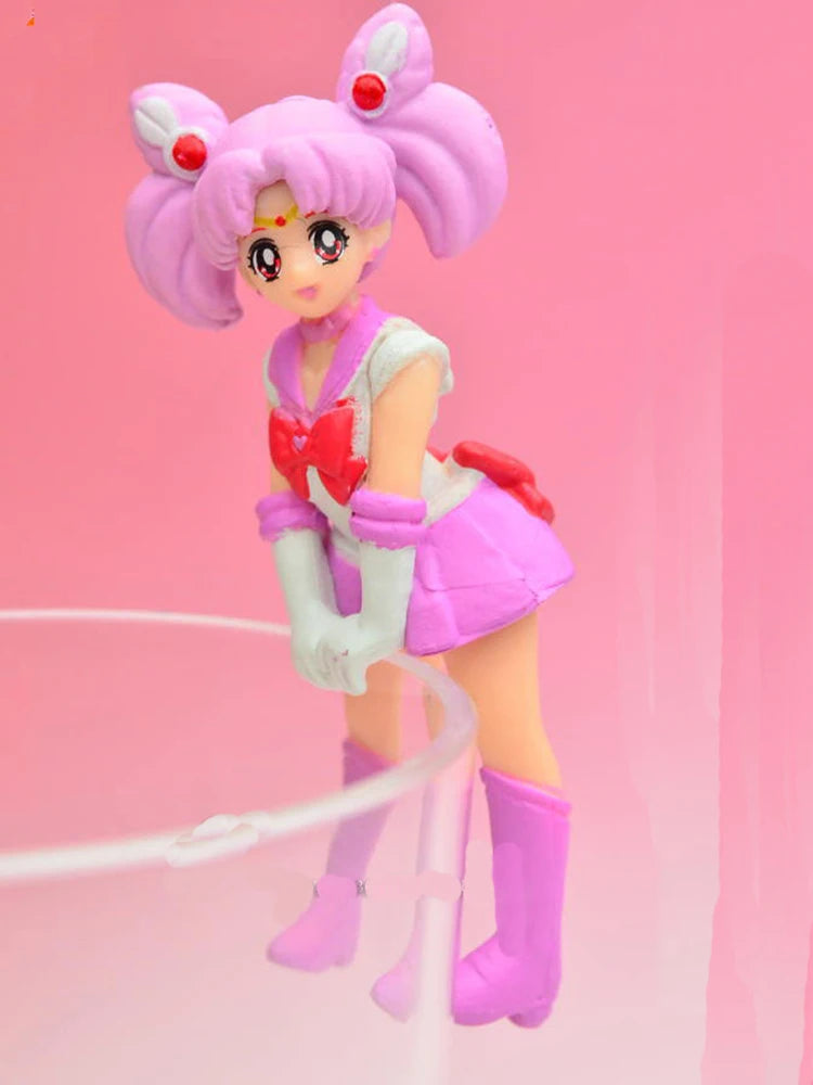 Anime-Figur Gacha Sailor Jupiter Kapselspielzeug Sailor Moon Merkur Mars Meiou Setsuna Anhänger Spielzeug Figuren Kindergeschenke