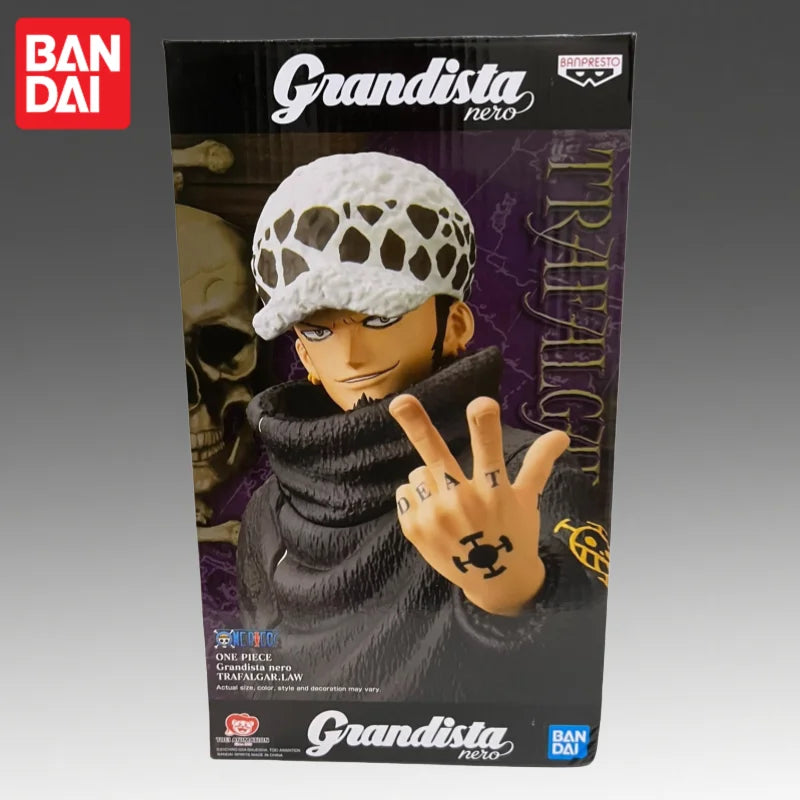 In Stock Bandai Original Banpresto One Piece Trafalgar D Water Law Action Figure Model Doll Brand New Boxed Toys Model Garage